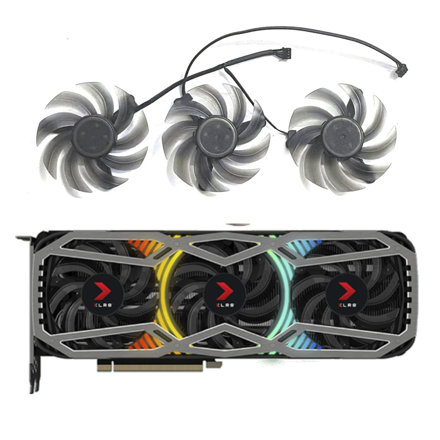 82MM FD8015U12D Für PNY RTX 30 – Rtx 3090 24Gb Graphics Card Bewertung und Preis